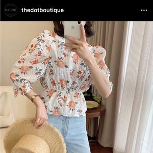 ‼️3/$30‼️ Floral blouse